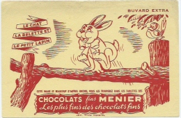 Buvard Chocolat Fins Menier - Cocoa & Chocolat