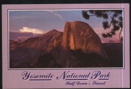 Yosemite-half Dome-sunset-unused,perfect Shape - Yosemite