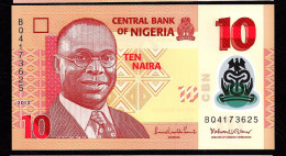 NIGERIA  :  10 Naira 2013  - POLYMER - UNC - Nigeria