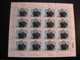 F12-67  SC# 2557   Feuille De 16, Tommy Douglas, Sheet Of 16;   2012 - Feuilles Complètes Et Multiples