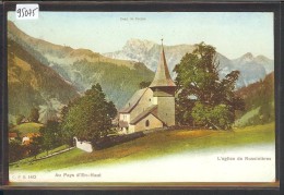 DISTRICT DU PAYS D´ENHAUT /// ROSSINIERES - L'EGLISE - TB - Rossinière