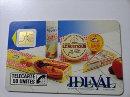 IDEVAL ALIMENTAIRE USED CARD - Privées
