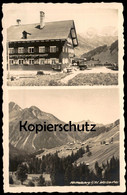 ALTE POSTKARTE MITTELBERG GASTHOF ALTE KRONE KLEINES WALSERTAL DAS KLEINWALSERTAL HOTELSTEMPEL Ansichtskarte AK - Kleinwalsertal