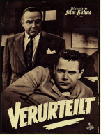 Illustrierte Film-Bühne  -  Verurteilt  -  Mit Glenn Ford , Will Geer  -  Filmprogramm Nr. 1347 Von Ca. 1952 - Magazines