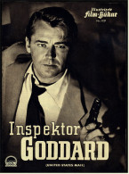 Illustrierte Film-Bühne  -  Inspektor Goddard  -  Mit Alan Ladd , David Wolfe  -  Filmprogramm Nr. 1137 Von Ca. 1951 - Magazines