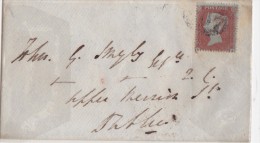 ROYAUME UNI  LETTRE VICTORIA  "TETE BLANCHE" - Cartas