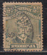 ½d British South Africa Co., BSAC Used, 1913, P14 - Altri & Non Classificati