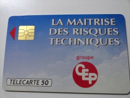 RARE : CEP PARIS MAITRISE TECHNIQUE MINT CARD - Telefoonkaarten Voor Particulieren