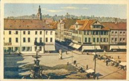 Erlangen Schloßplatz Marktstand Feldpost 7.8.1940 - Erlangen