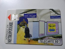 RARE : METROPOTAMIE LES FOLLES PEINTURES MINT CARD ISSUE 1000Ex - Telefoonkaarten Voor Particulieren