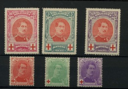 Croix Rouge   129/131  132/134  **   Cote 430 Euros - 1914-1915 Croix-Rouge