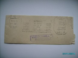 RUSSIA  USSR  LATVIA  ENERGY ELECTRIFICATION  WRAPPER 1970 ,   0 - Machines à Affranchir (EMA)