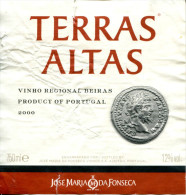 Vin Portugais  De 2000 Avec Monnaie De L'empereur Romain Sévère - Emperadores, Reyes, Reinas, Y Príncipes