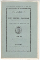 Bulletin De La Société D´Histoire Et D´Archéologie De L´arrondissement De Provins Vol 7 Et 8 1910 - FRANCO DE PORT - Ile-de-France