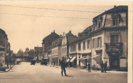 Saint - St Louis Rue De Belfort   TTB écrite Coupée Par Scan Années30/40 - Saint Louis