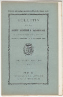 Bulletin De La Société D´Histoire Et D´Archéologie De L´arrondissement De Provins 1913-1914 - FRANCO DE PORT - Ile-de-France