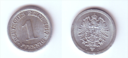 Germany 1 Pfennig 1917 A WWI Issue - 1 Pfennig