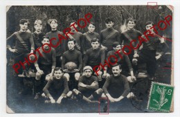 Union Sportive De RESSONS Sur Matz-1912-Sport-Football-Carte Photo-Animation-France 60- - Ressons Sur Matz