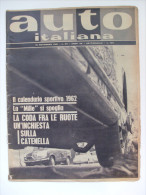Rivista AUTO ITALIANA N°30 1962 - Motori