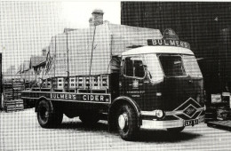 Postcard Foden 2-stroke Flatbed + Pallet Bullmers Cider Billingham Motor Cards - Camions & Poids Lourds