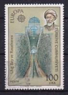 1983 Turkey Turquie  - Europa Cept Basin Ofset Ankara 1v, Technology , Construction, YV 2390 Mi  2632 Used Oblitere - Gebruikt