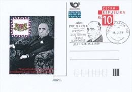 Czech Rep. / Postal Stat. (Pre2008/36cp) JUDr. Emil Hacha (1872-1945) President Of Czech-Slovak Republic 1938-1939 - Postcards