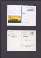 ALLEMAGNE. TIMBRE. CP. CARTE POSTAL. ENTIER POSTAL. DEUTSCHLAND.LOT. 16 SCANS. - Cartes Postales - Neuves