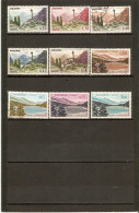 ANDORRE LOT  N°158/164 NEUFS SANS GOMME ET OBLITERES DE 1961 Valeur Yvert 63¤ - Neufs