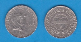 FILIPINAS  1  PISO  1.997  Cu Ni  KM#269    MBC-/VF-       DL-11.075 - Philippines