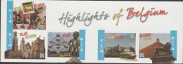 O) 2011 BELGIUM, HERITAGE, ART, SCULPTURE, STICKERS, ADHESIVES, XF - Unused Stamps