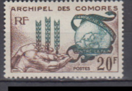 COMORES    1963            N°   26       COTE      6 € 00           ( 870 ) - Unused Stamps