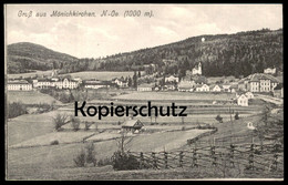ALTE POSTKARTE GRUSS AUS MÖNICHKIRCHEN BEZIRK NEUNKIRCHEN Niederösterreich Österreich Austria Autriche Cpa Postcard AK - Neunkirchen