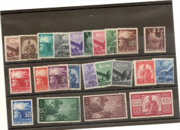 Italie Poste  N° 481 A 503  Avec Charniére * Légére - 1946-60: Mint/hinged