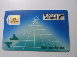 RARE :SIEMEPHONE TELECOM D ENTREPRISE USED CARD. - Telefoonkaarten Voor Particulieren