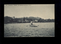 PALADRU Isère 38 : Vue Générale Et Le Lac  Barque 1910 - Paladru