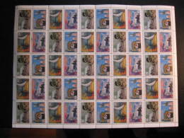 Can86-03  SC# 1104-1107  Feuille De 50, Exploration Du Canada, Decouvreurs, Discoverers Sheet Of 50;  1986 - Full Sheets & Multiples