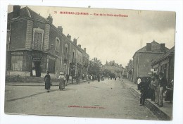 CPA  - Montceau Les Mines - Rue De La Croix Des Oiseaux - Montceau Les Mines