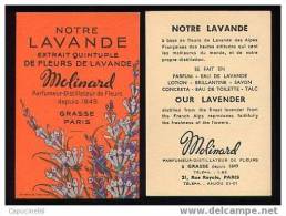 A. Immédiat Carte Parfumée ANCIENNE MOLINARD NOTRE LAVANDE - Vintage (until 1960)