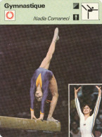 SPORT CARD  - NADIA COMANECI - Gimnasia