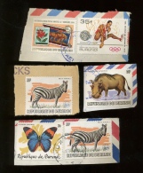 Burundi 1982/1984  Divers  Dépareillés  Ø Sur Fragment   Afzonderlijk  Bonne époque - Used Stamps