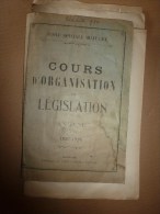 1926 Ecole Militaire De Saint-Cyr:   ORGANISATION DANS L'ATTAQUE Avec Plans Des Confrontations; Législation - Français