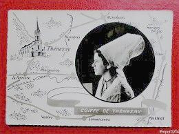 79 - Coiffe De THENEZAY - Carte.  - Recto/verso - Thenezay