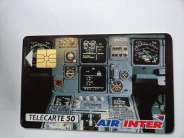 AIR INTER USED CARD - Privées