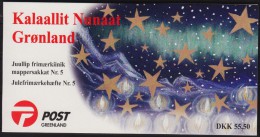 Groenland Greenland 2000 Yvertn°  Carnet C338 *** MNH Cote 30,00 Euro  Noel Kerstmis Christmas - Postzegelboekjes