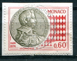Monaco 1974 - YT 980 (o) Sur Fragment - Usati