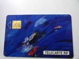 RARE : GERPHONE PEINTURE DE MICHEL BELLEC MINT CARD ISSUE 1000Ex - Privées