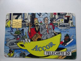 RARE: ACCOR USED CARD ISSUE 1000Ex - Privées