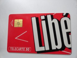 LIBE 2 ROUGE USED CARD - Telefoonkaarten Voor Particulieren