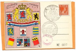 Luxembourg 1945 Card - Storia Postale