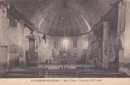 LE GUERNO-MUZILLAC (56) - Intérieur De L'Eglise (correspondance Militaire Du 15 Oct. 1939) - Muzillac